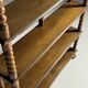 Bobbin bookcase French antique
