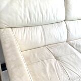 Leather sofa from the XXL brand, designer sofa
