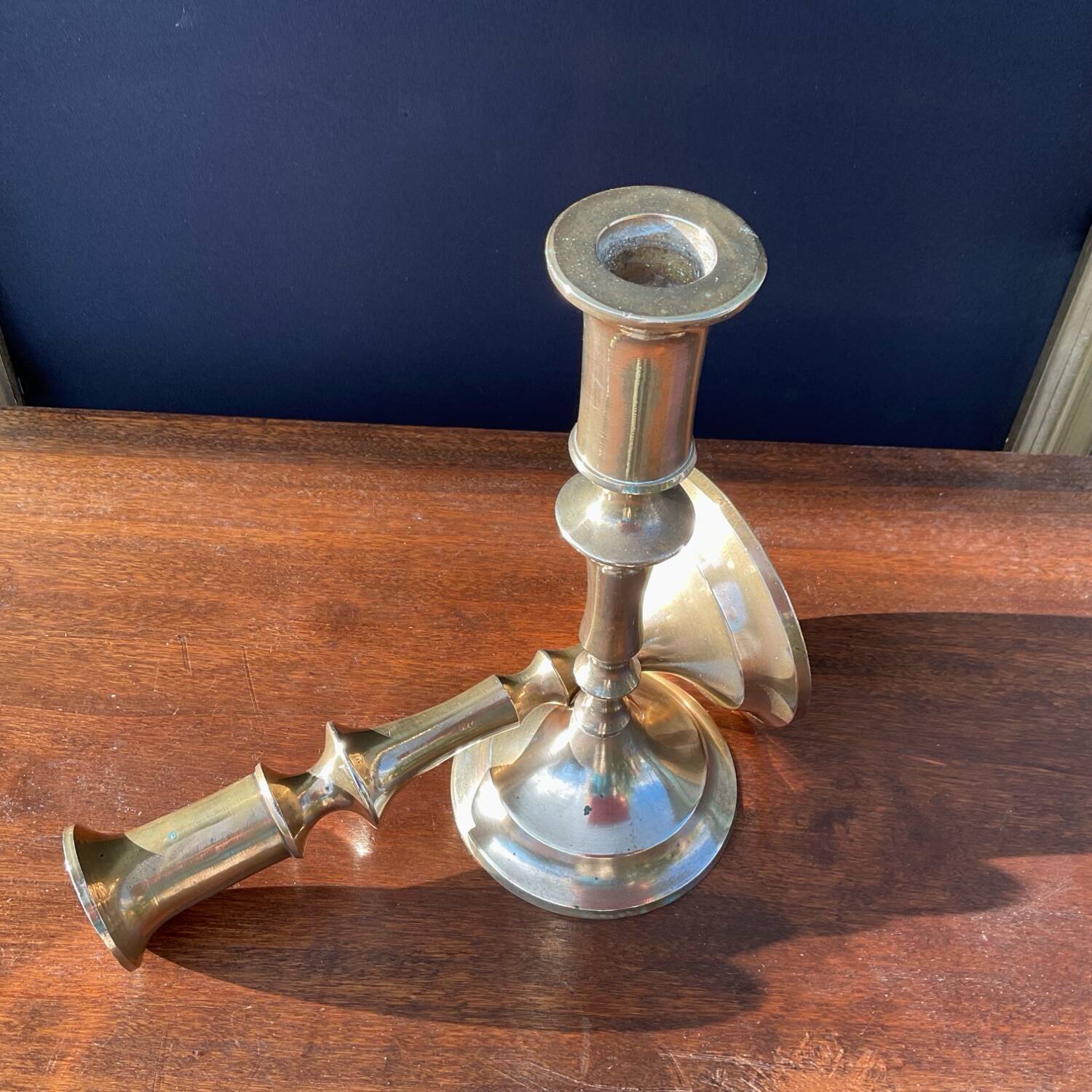 Pair of vintage candlesticks