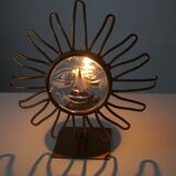 Vintage sun candlestick