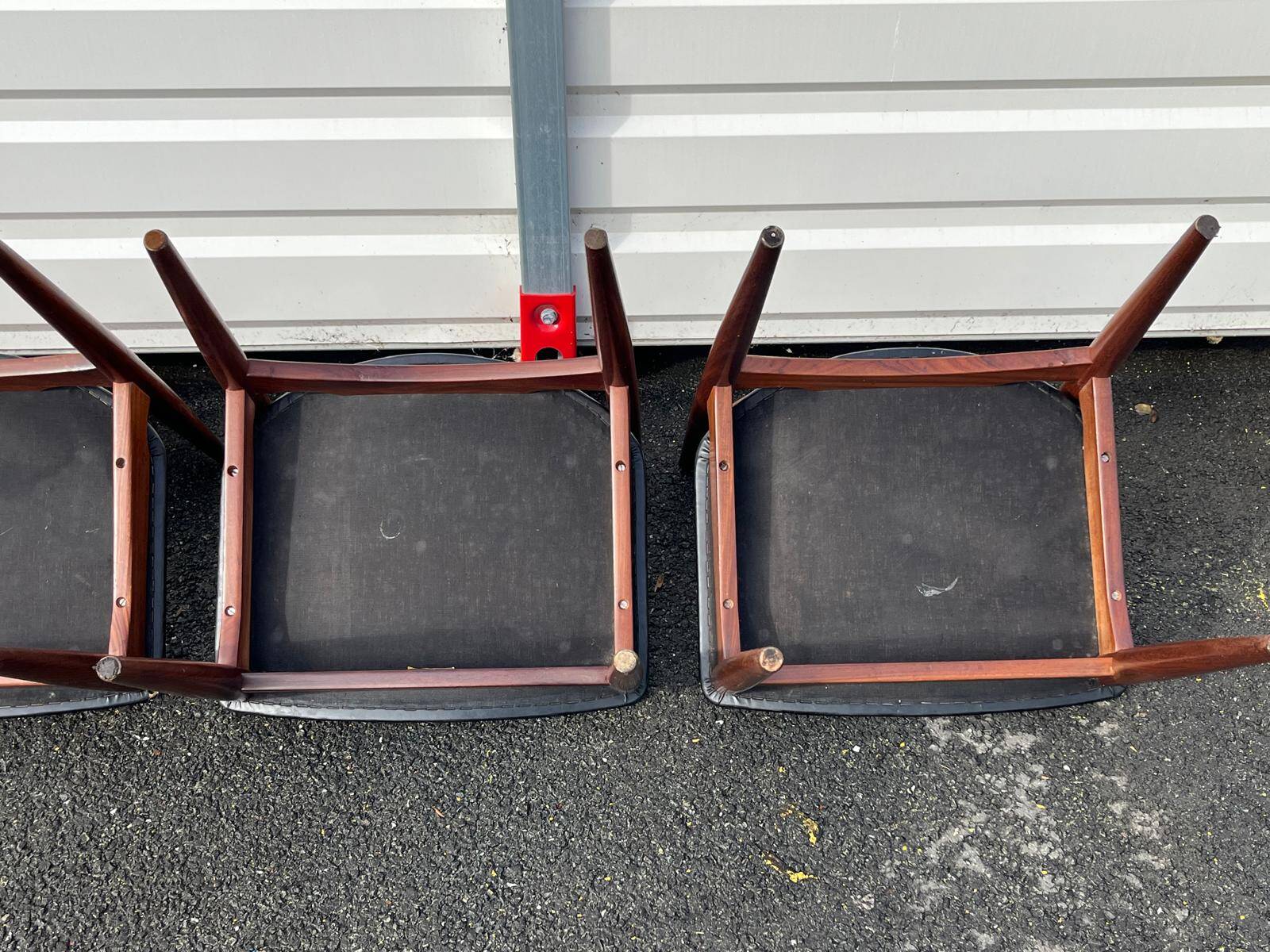 6 Chaises scandinaves JYDSK Møbelindustri