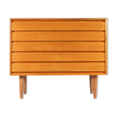 Commode basse garçon rétro vintage danois en teck des années 60