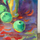 Perfume of Apples, oil on canvas signed
