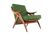 De Ster "Knoop" - armchair 'Glane' mid century modern Dutch Design in teak