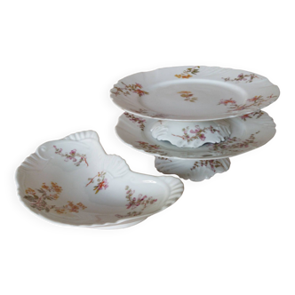 Jean Pouyat porcelain sweets service (ca 1900) Limoges