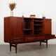 Teak highboard, Danish design, 1960s, designer: Johannes Andersen