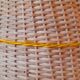 60s rattan lampshade