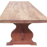 Solid oak farmhouse table