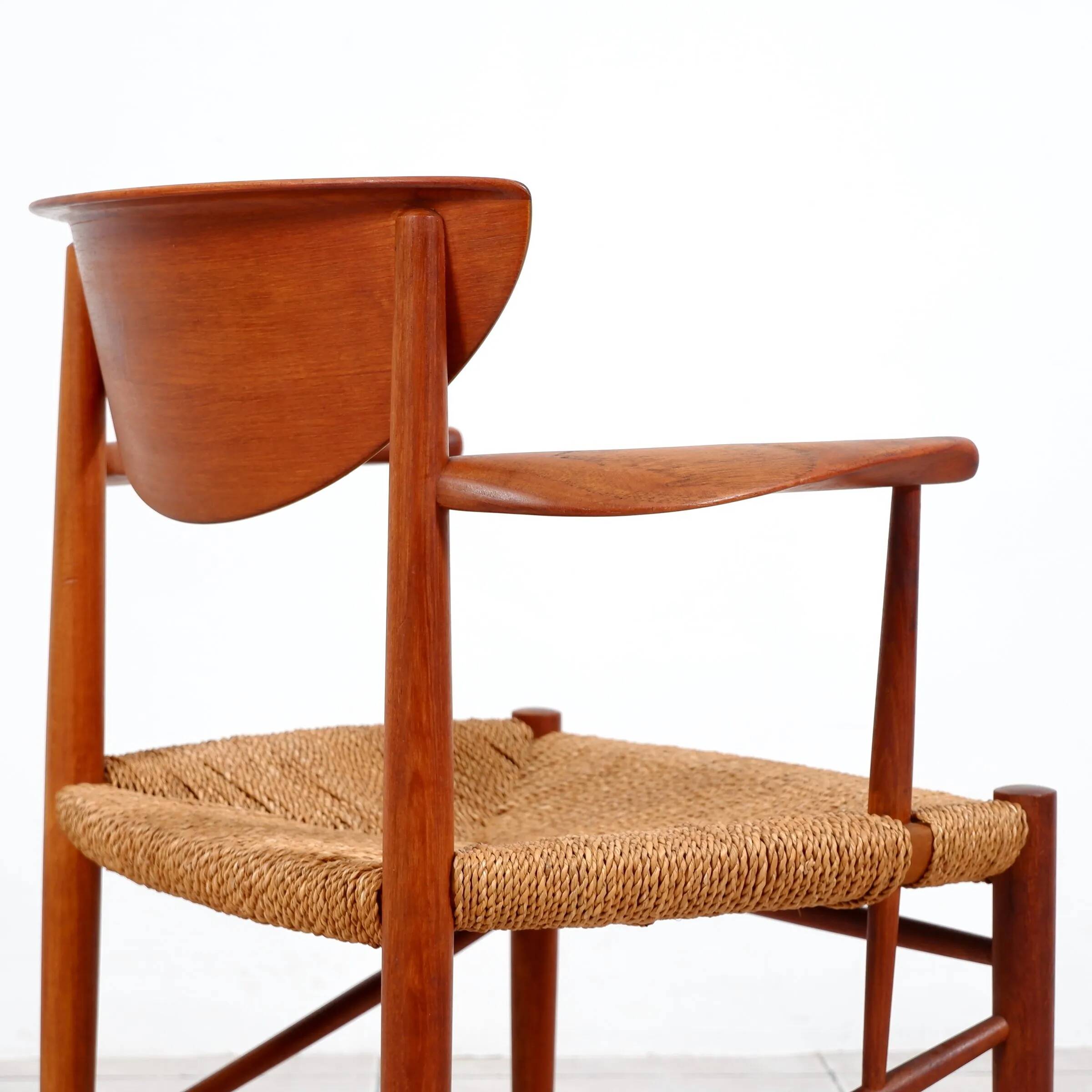 Teak Armchair "317" by Peter Hvidt & Orla Molgaard-Nielsen for Søborg