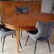 Extendable dining table in Empire style