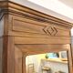 Walnut Bonnetière wardrobe