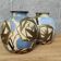 Pair of ceramic vases by Louis Giraud