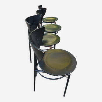 Set of 4 Ligne Roset chairs