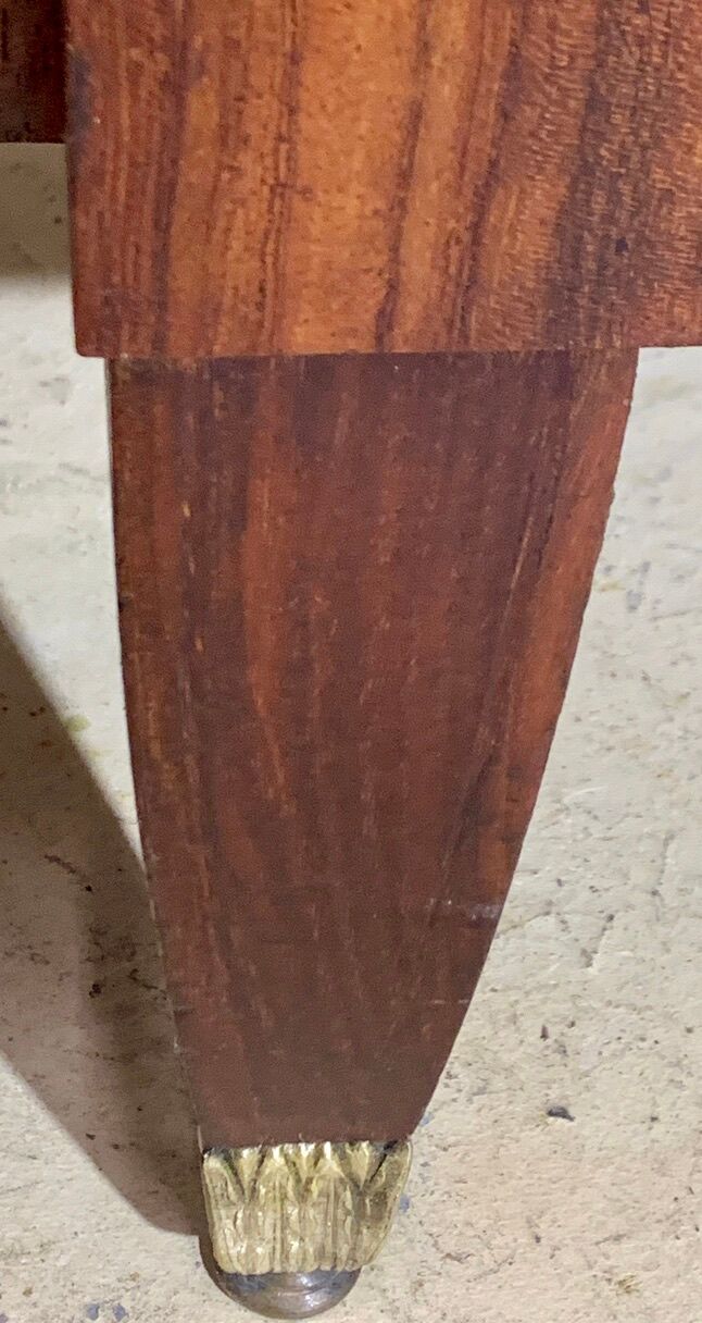 Bibliothèque époque art déco en placage de bois précieux et marqueterie