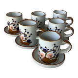 Peasant stoneware cups from Japan