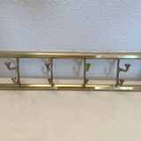 Coat rack in Vintage brass 1930