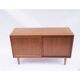 Small Scandinavian sideboard vintage Denmark sliding doors