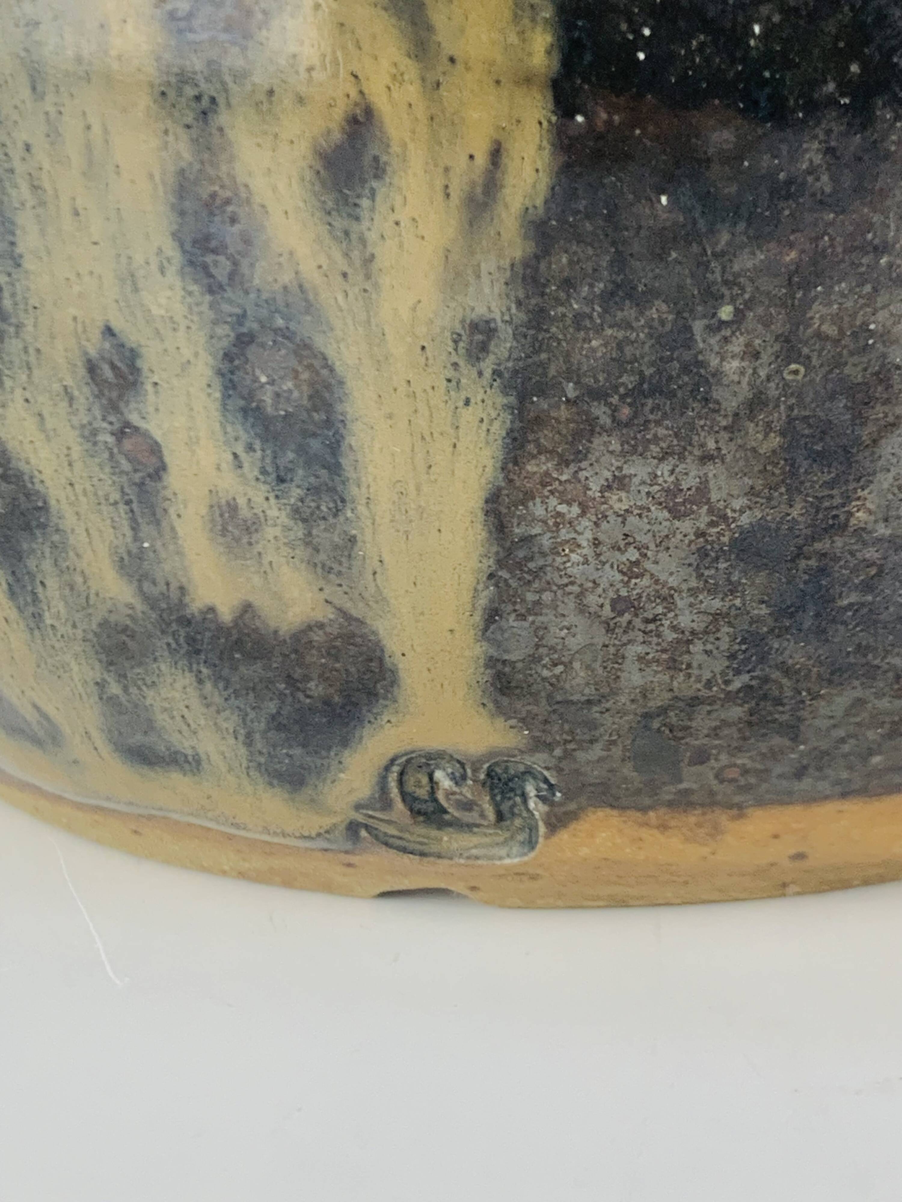 Vintage stoneware vase