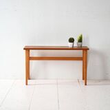 Swedish vintage teak bench, 1950s-60s