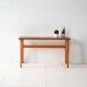 Swedish vintage teak bench, 1950s-60s