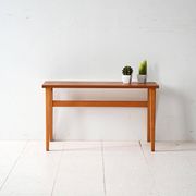 Swedish vintage teak bench, 1950s-60s