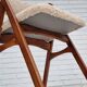 60s, Danish design by Henning Kjærnulf, reupholstered chair, model 71