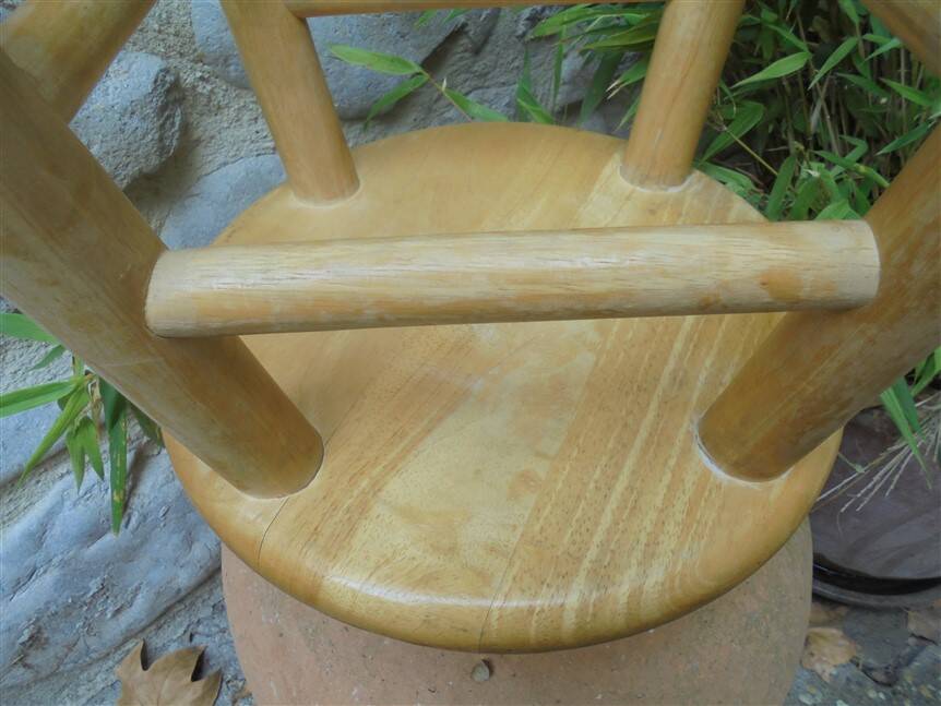 Tabouret en bois
