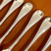 Christofle Perles 12-piece fish cutlery set, excellent condition
