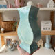Vintage blue ceramic vase