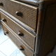 Vintage bamboo and rattan
