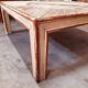 Grande table basse rotin