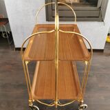 Vintage 1970 folding tea table