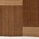 4x6 Checkered Pattern Brown Vintage Kilim Rug, 140x172Cm