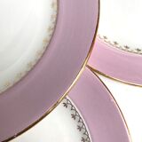 Antique porcelain dessert plates