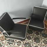 Pair of Bauhaus armchairs by Slezàk, K29 model, Gispen-Thonet 1932 design