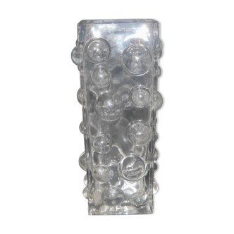 Bubble vase style "Bubble" glass 26 cm – 70's years