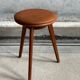Rare tabouret Erik Buck SJ.08 Domus Dancia Danemark