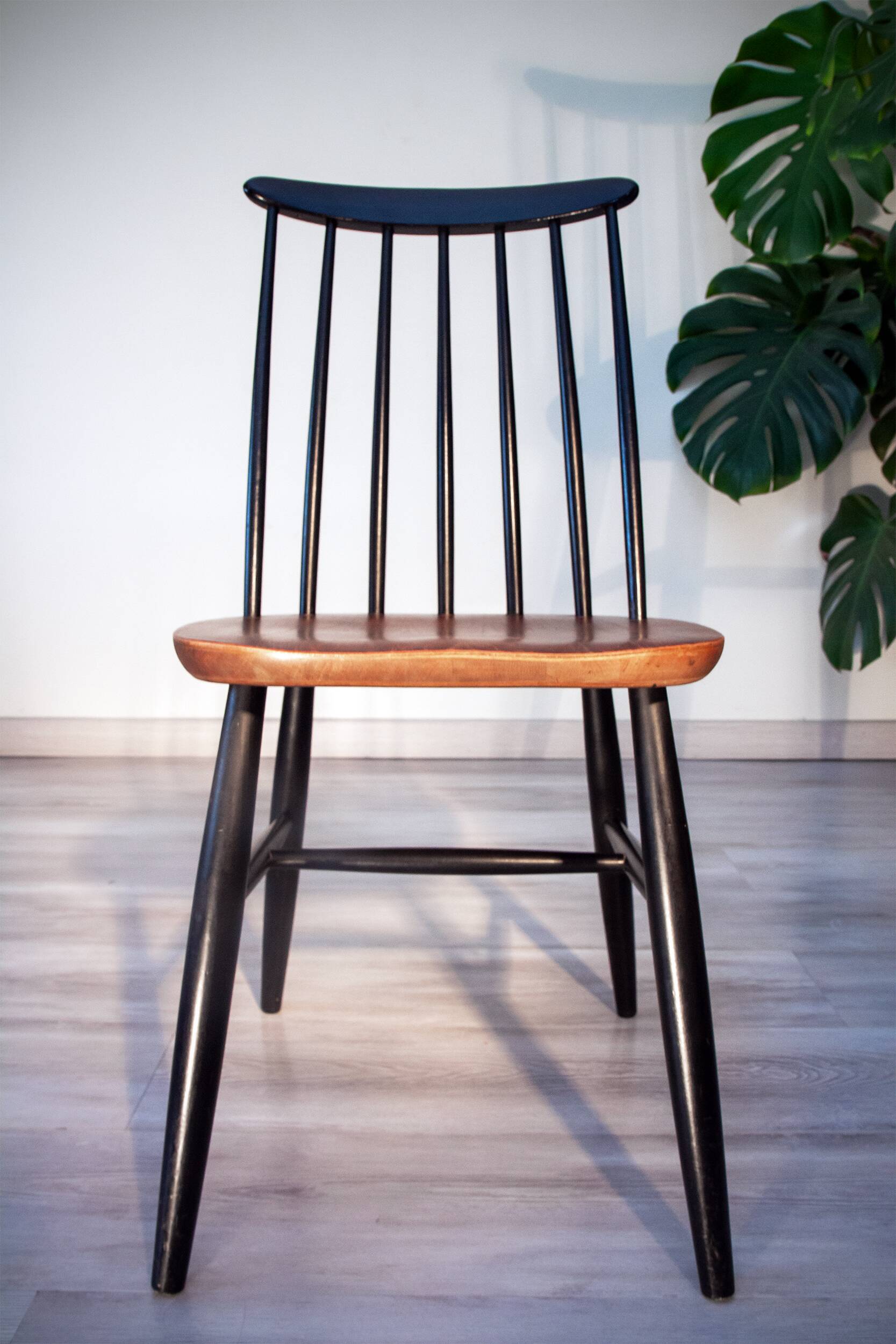 Vintage Scandinavian chair by I. Tapiovaara, Fanett model, 1960