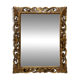 Miroir en bois sculpté doré XIXe siècle