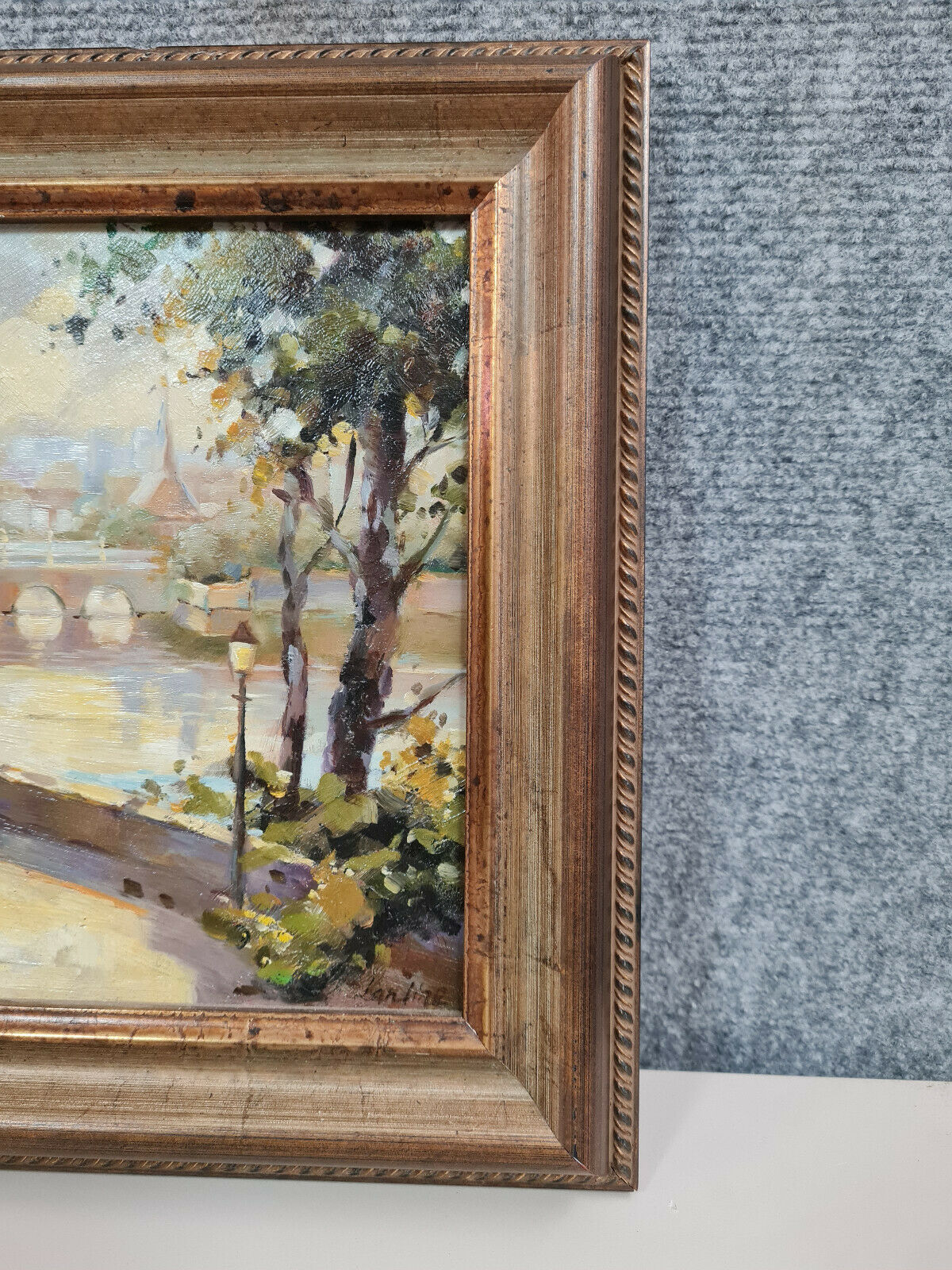 Mid-20th century Impressionist School: Oil on Panel circa 1950