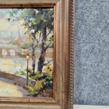 Mid-20th century Impressionist School: Oil on Panel circa 1950