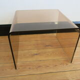Plexi nesting tables by Michel Dumas