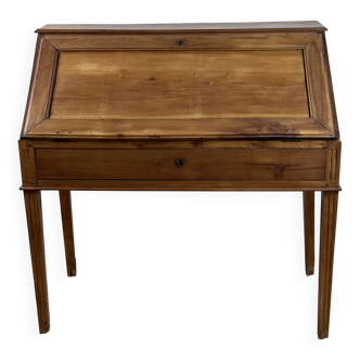 Cherrywood drop-leaf secretary from the late 19th century