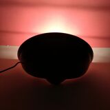 Wall lamp in the shape of an enamelled ceramic basin, set of 2