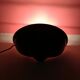 Wall lamp in the shape of an enamelled ceramic basin, set of 2