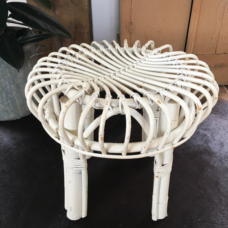 Rattan stool