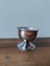 Vintage stainless steel egg cup Guy Degrenne
