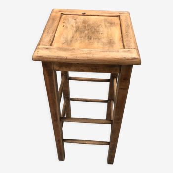 Oak bistro bar stool