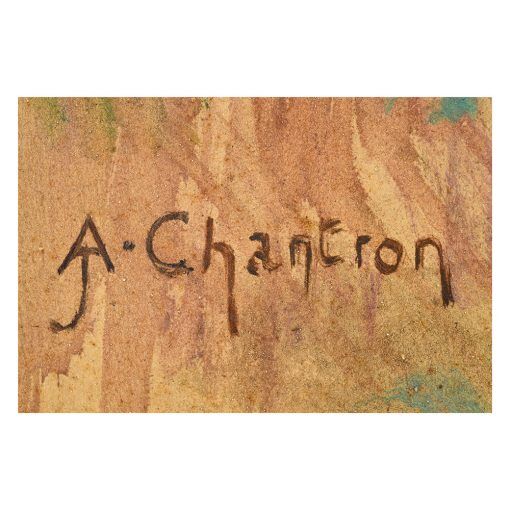 A-J Chantron's Pastel of a Nude