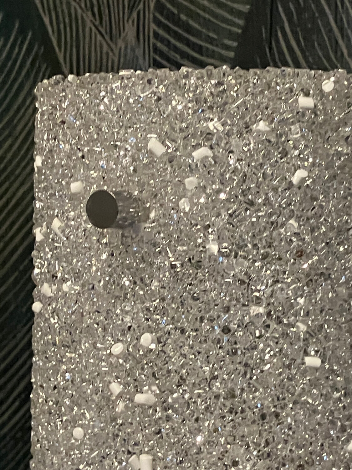 Vintage perspex wall lights